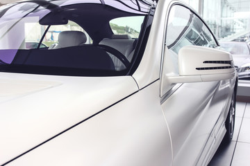 Fototapeta premium White car