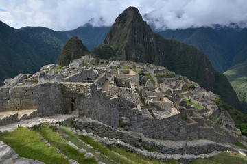 The Classic shot of Machu Picchu. - 101341850