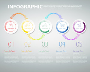 Infographic template . can be used for workflow, layout, diagram