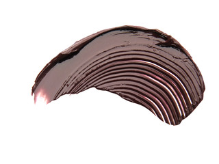 Brown mascara shapes