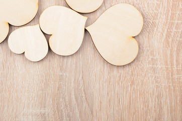 Obraz premium Heart on wooden background
