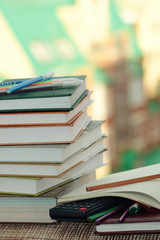 pen pencil study textbooks