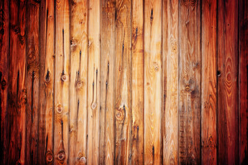 Naklejka premium Rustic vintage wood pattern with vignette