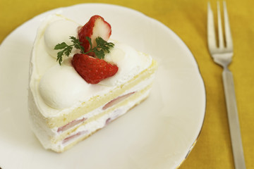 Strawberry cake