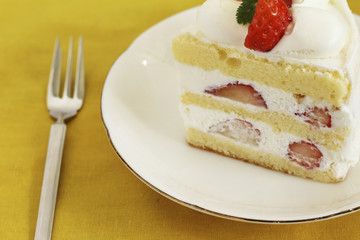 Strawberry cake