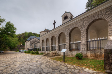 Fototapeta na wymiar The Cetinje Monastery. Montenegro.