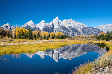 Grand Teton National Park in autumn