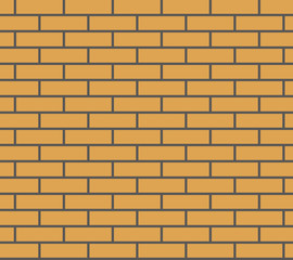 Brick wall seamless texture vector