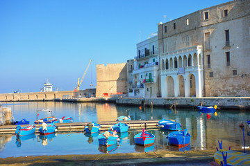 Panoramic view of Monopoli. Puglia. Italy.