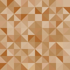 Abstract background brown triangles illustration
