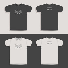 Men's t-shirt design template