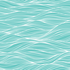 Vector seamless abstract pattern, waves - 101362094