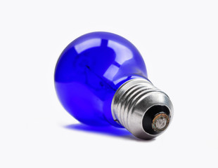 Dark blue therapeutic lamp