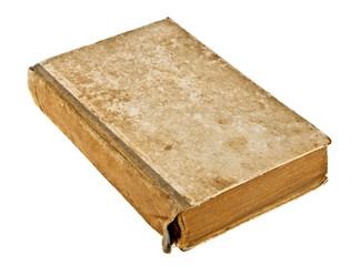 Old book isolated on a white background