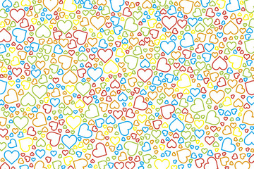 Fototapeta premium #Background #wallpaper #Vector #Illustration #design #art #free free material,commercial,heart mark,heart shape,heart pattern,cute,material,Pattern,Valentine's Day,love,affection,happiness,LOVE