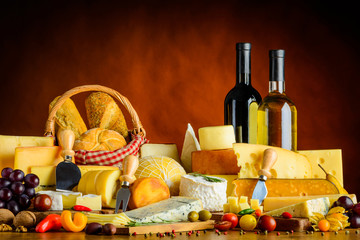 Cheese, Food and Wine