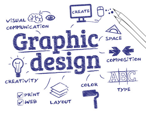 Graphic design concept