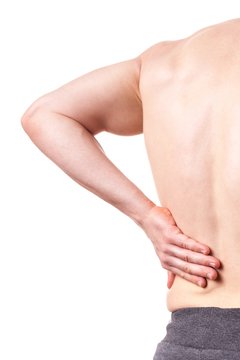 Close-up Of Back Pain