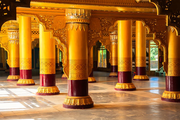 Bago, Myanmar at Kambawzathardi Golden Palace.