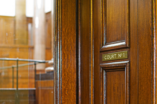 Crown Court Room Dating From 1854