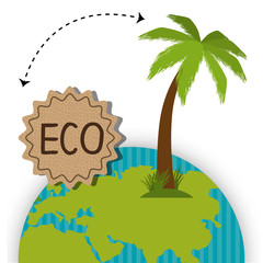 Ecology label graphic