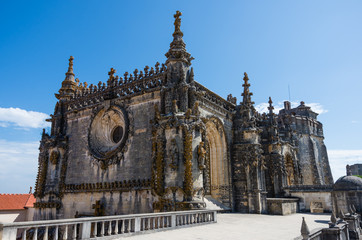 Round Church and Charola of the Knights Templar in Convent of Christ in Tomar