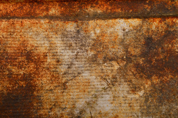 Rusty metal background