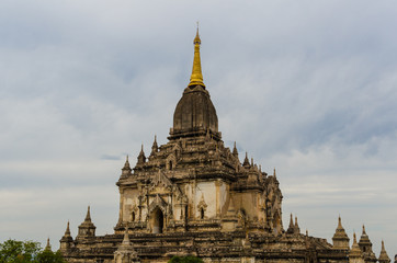Fototapeta premium Ancient Htilo Minlo Pagoda, Bagan(Pagan), Mandalay, Myanmar