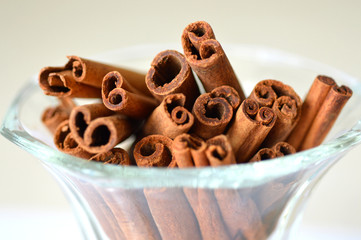 Cinnamon sticks.