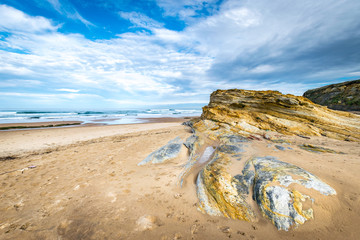 Low tide in the Cantabrian Sea