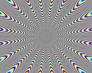 Muster der optischen Täuschung © S_E