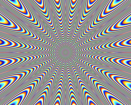 optical illusion pattern