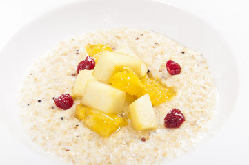 oatmeal with fruit
