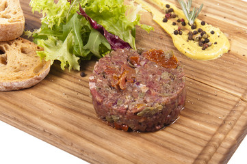 tar tar from veal