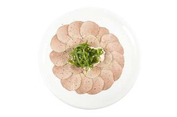 Vitello tonnato (cold appetizer) feeding at home