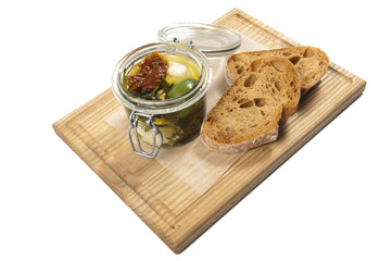 marinated olives