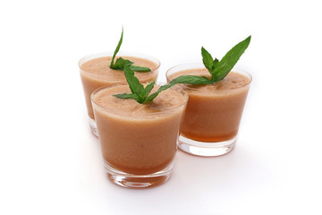 Verrines - mousse de melon