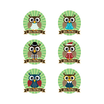 owl art theme