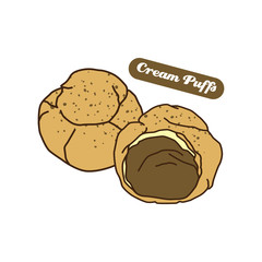 delicious cream puff