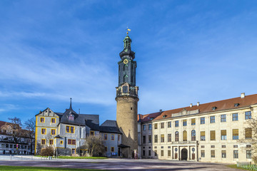 Fototapeta premium city castle, Weimar