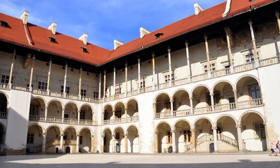 Foto auf Glas Krakau - Wawel-Königsschloss © thauwald-pictures