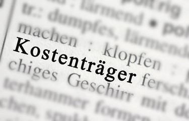 kostentr&auml;ger