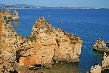 Felsenbucht an der Algarve