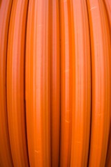 Orange Schläuche