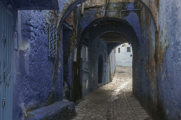 Fototapeta na wymiar pueblos turísticos de Marruecos, Chaouen