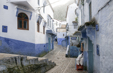 Fototapeta premium turystyczne miast Maroka, Chaouen
