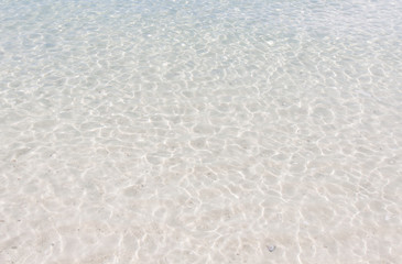 Clear water