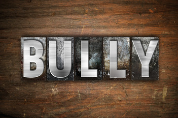 Bully Concept Metal Letterpress Type