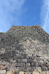 香川県丸亀市「丸亀城」の石垣
