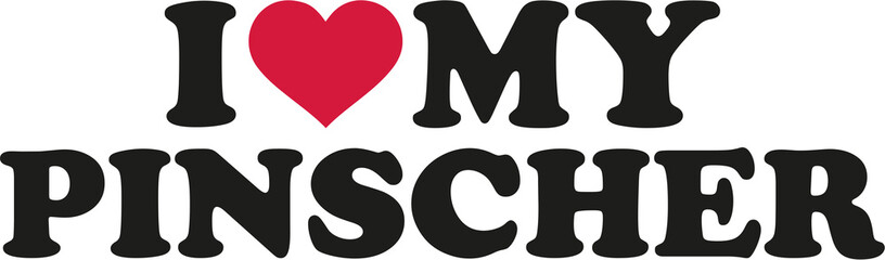 I love my pinscher